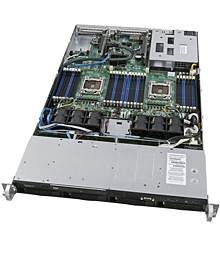Intel E5-2600 Xeon processzoros 1U rack szerverek